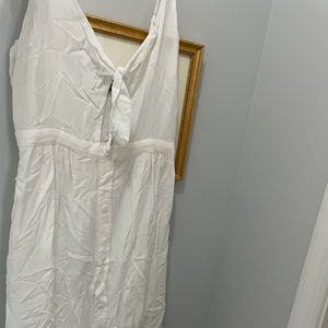 NWT white maxi dress